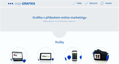Desktop Screenshot of moje-grafika.cz